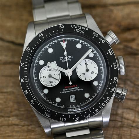 tudor black bat chrono|tudor panda chrono review.